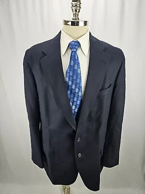 Polo University Club Men's Blue Wool Blazer Jacket 44R • $40