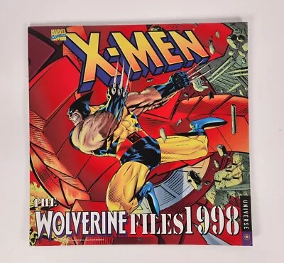 Rare 1998 X-Men The Wolverine Files Wall Calendar Marvel Comics Universe Pub. • $25.95