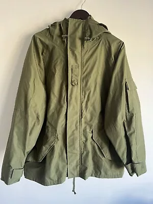 ROTHCO Military Olive Wet Weather Hooded Zip Parka Size Small • $88