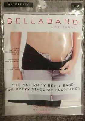 Isabel Maternity Bellaband PREGNANCY BELLY BAND Support Belt S/M Black - NWT • $10