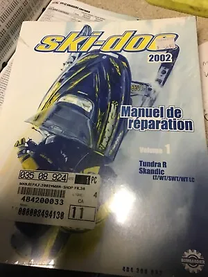 $29.99 • Buy New Sealed 2002  Ski-Doo Shop Manual Volume 1 OEM 484 200 032 484200032