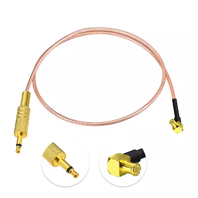 MCX Male ANGLE To 3.5mm (1/8 ) TS Male 50Ohm RG316 Coax Low Loss Jumper RF Cable • $4.98