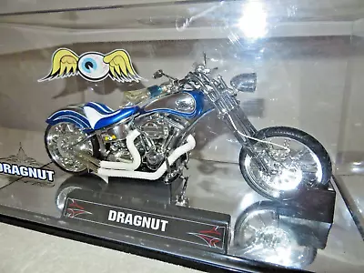 Dragnut Von Dutch Custom Cycles  1:10 Jada Approx 11 3/4   Long (29.8 Cm)  Cased • $44.99