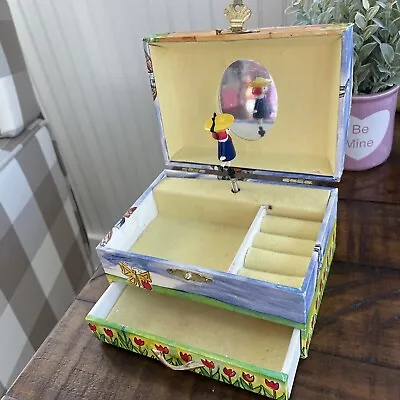 Vtg 1999 MADELINE Music Jewelry Box Keepsake By Schylling Working Dancing AS-IS • $19.99