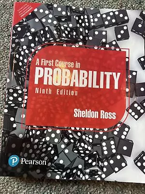 A First Course In Probability Ninth Edition Paperback By Sheldon Ross - Used - • $6