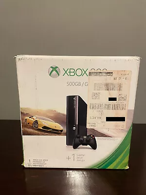 Microsoft Xbox 360 500GB Black Console With Forza Horizon 2 UNUSED  • $435