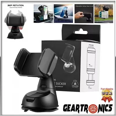 360° Car Mobile Phone Holder Dashboard Suction Home Mount Windscreen • $3.80