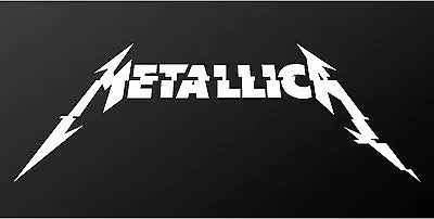 Metallica Hardwired New Album Logo Vinyl Decal Car Window Sticker Large Sizes • £6.26