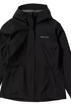 Marmot Men’s Black 1XT Minimalist Goretex Tall Jacket $250 • $125