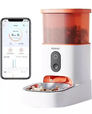 Automatic Smart Pet Feeder With App Control 2.4G Wi-Fi Enabled Portion Control • $49.99