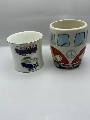 VW Kombi Vans Car Design Mugs X 2 • $18.55