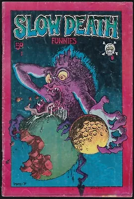 Last Gasp Comix SLOW DEATH FUNNIES #1 R. Crumb 1970 FN! • $29.99