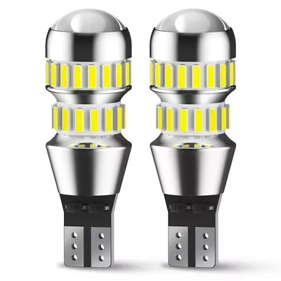 AUXITO LED Reverse Back Up Light Bulb 921 912 W16W T15 906 916 Super White 6000K • $13.99