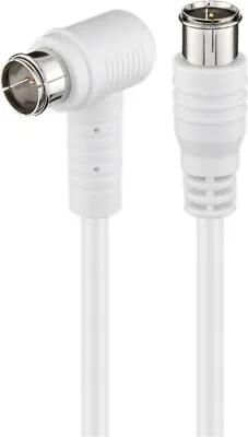 Sky Virgin Tivo Coaxial Cable F-Type Push-On Quick F Connectors Shielded 1 X RA • £3.99