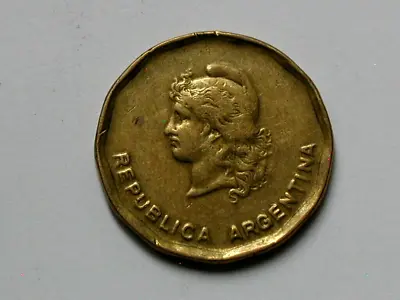 Argentina 1986 50 CENTAVOS Coin With Liberty Head In Phrygian Cap • $14.42