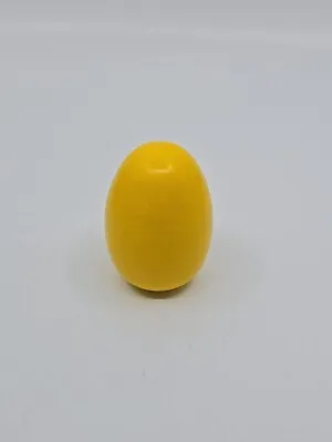 Haba Dancing Eggs Game Replacement WOOD Yellow Egg Piece • $8.95