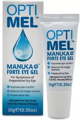 2 X Optimel Manuka Forte Honey Antibacterial Eye Gel For Sore Dry Eyes Soothing • $69.95