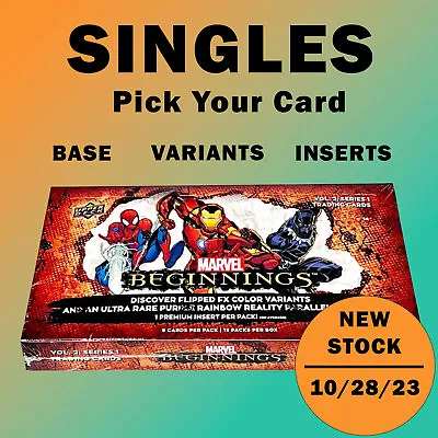 2022 Upper Deck Marvel Beginnings Volume 2 Series 1 | SINGLES • $3