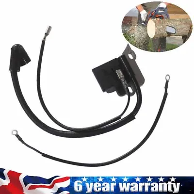 Ignition Coil For Partner 420 351 350 390 McCulloch Mac Cat 335 436 440 Chainsaw • £12.95