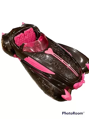 Mattel Monster High Car Sweet 1600 Draculaura's Roadster 2011 Black Pink Car • $24.95