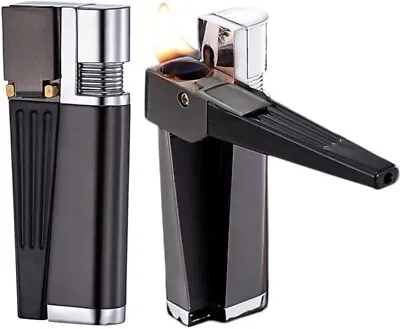 Smoking Pipe Lighter Creative Foldable Metal Lighter Pipe Combination Portable • $9.99