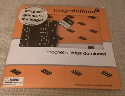 New Dominoes  Game~Magnetic~Refrigerator Tiles~Ages 7+ • $14.99