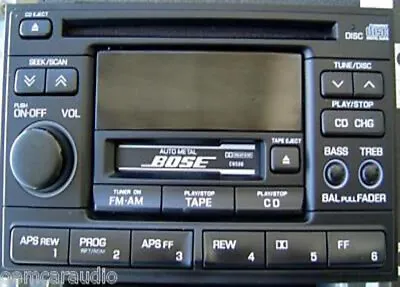 NISSAN INFINITI Bose AM FM  Radio Stereo Tape Cassette CD Player Factory OEM • $199
