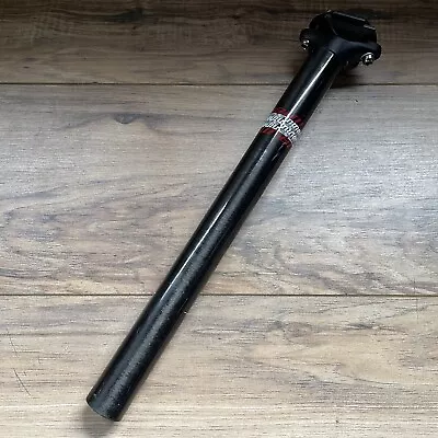 Niner Carbon Wrapped Alloy 2-Bolt Seatpost 30.9 X 370 Alloy Head Red Logo • $54.99