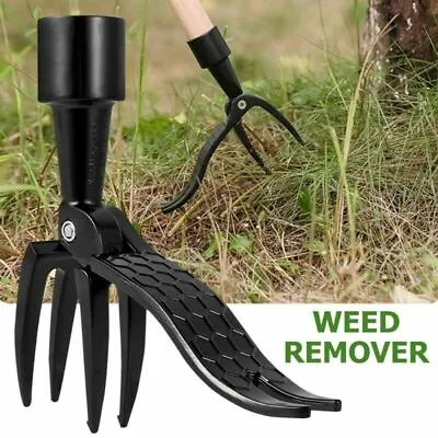 Weeder Twister Twist Weed Puller Head Pull Garden Lawn Root Remover Killer Tool • £10.99