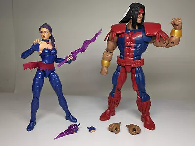 Marvel Legends CUSTOM Psylocke And Warpath X-Men Bundle • $54.49