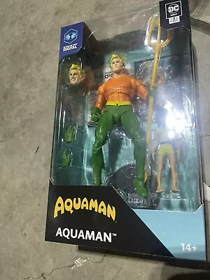 McFarlane Toys DC Multiverse Aquaman Qwsp Classic Justice League Digital IN HAND • $42