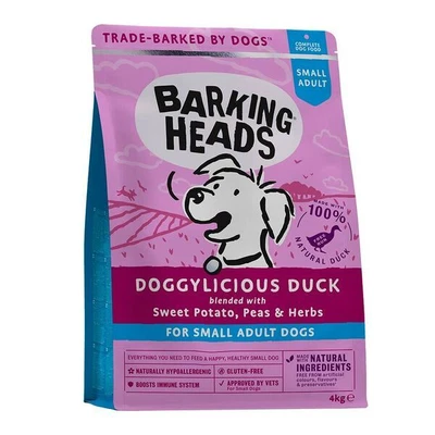 £42.33 • Buy Barking Heads Small Breed Doggylicious Duck Dry Dog Food - 4kg