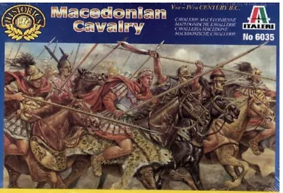 Italeri 6035 V-iv Century BC Macedonian Cavalry 1/72 Scale Plastic Model Kit • £12.50