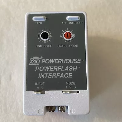 X-10 Powerhouse Powerflash Interface PF284 Home Automation • $24.99