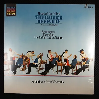 Rossini For Wind 'The Barber Of Seville' (Philips – 412 369-1) Netherlands Wind  • $20