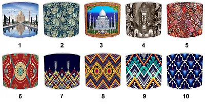 £27.99 • Buy Ethnic Pattern Lampshades, Ideal To Match Ethnic Pattern Wallpaper.