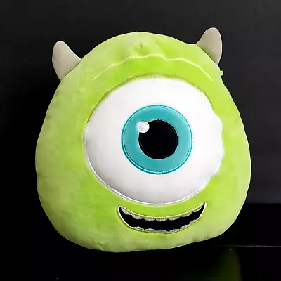 Disney Squishmallow Monsters Inc One-eyed Mike Wazowski 10  Plush Kellytoy • $9.95