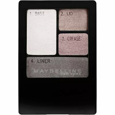 Maybelline Expert Eyeshadow Quads Charcoal Smokes - Set Of 3 • $16.99