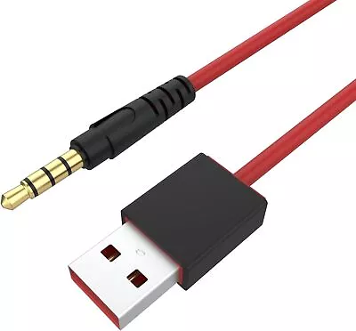 Alitutumao USB 3.5mm Jack Charging Cable Data Sync Cord Compatible Red  • $18.87