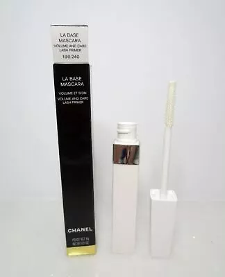 $28 • Buy Chanel La Base Mascara Volume And Care Lash Primer White 0.21 Oz Boxed