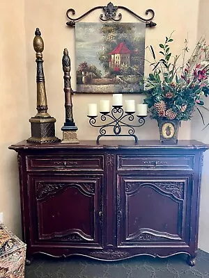 Habersham Plantation Country French Sideboard Cabinet • $1495