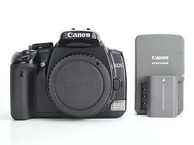 Canon EOS 400D DSLR Camera Body Only Canon  Battery & Canon Charger • £49.99