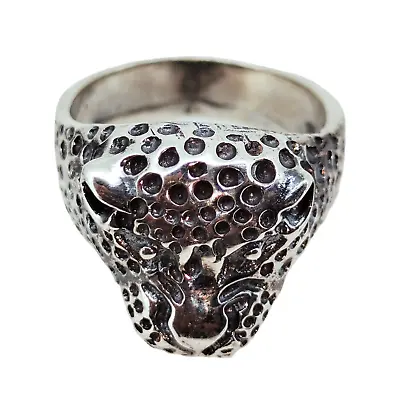 7.78 Gm Thrillz Trendy 925 Sterling Silver Ring For Men King Tiger Ring US 8.9 • $71.39