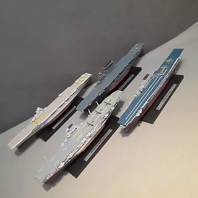 Atlas Editions Aircraft Carrier Bundle 1/1250 X4 Scale Model Ships • £29.99