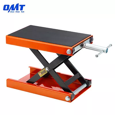 OMT Motorcycle Scissor Jack 1100lb Heavy Duty Motorcycle Lift Jack For Dirt Bike • $58.44