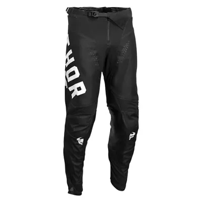 Thor Pulse Vapor Black And White MX Off Road Pants Men's Sizes 28 - 38 • $39.99