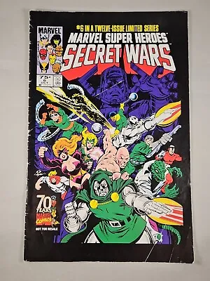 Marvel Super Heroes Secret Wars #6 (2009) 75 Cents 6 Oct 02475 • $9.42