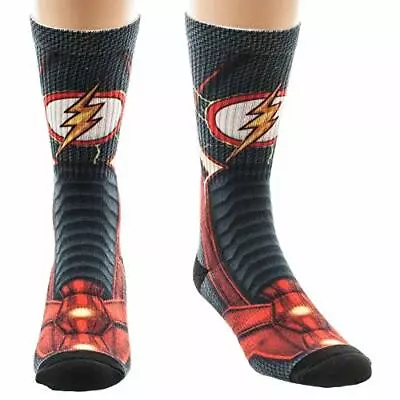 DC The Flash Sublimated Men's Crew Socks • $11.95