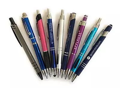15 Misprint Metal Ballpoint Ink Pens - Assorted  • $23.91