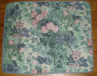 $29.39 • Buy Laura Ashley Ashbourne Hydrangea Floral Throw Pillow Cover 16x20 Cotton 